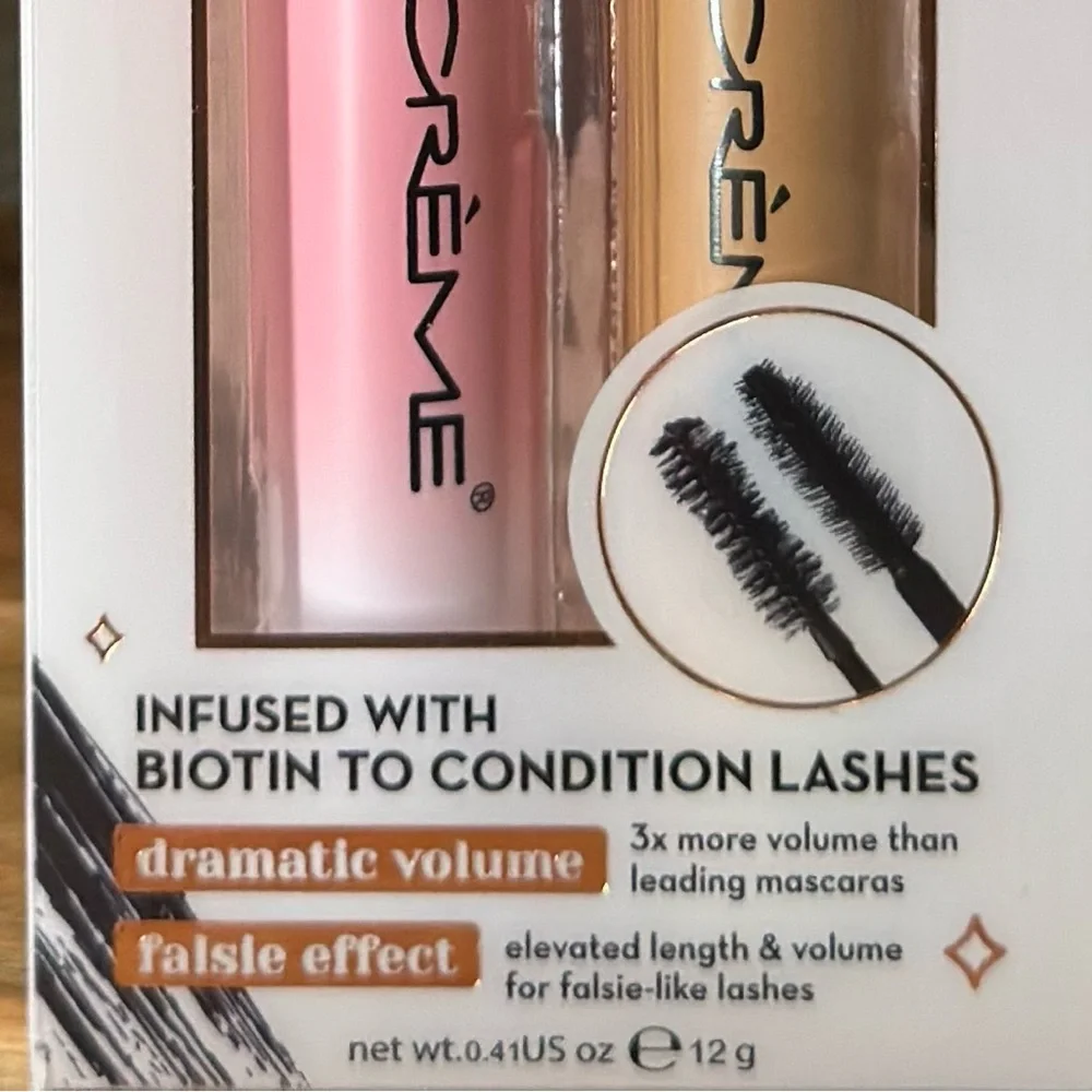 The Crème Shop- 3D Mascara Dramatic Duo